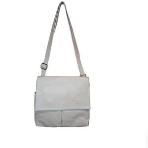 Vera Pelle women's beige genuine leather made in Italy bag size OS